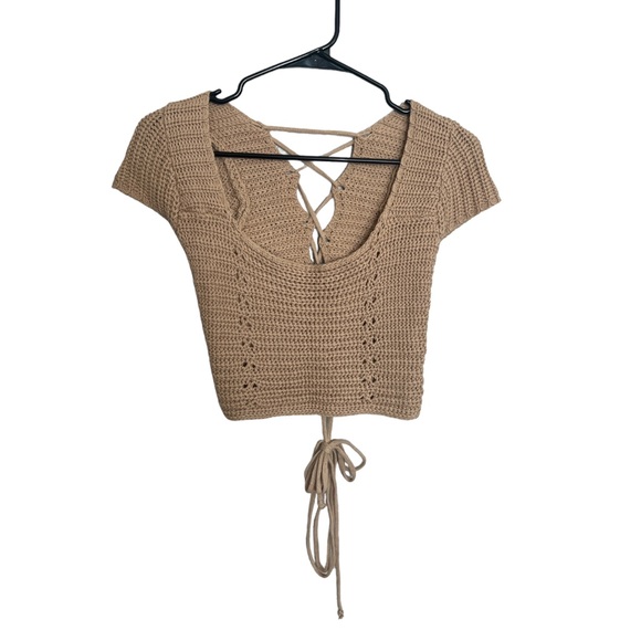 Knit Cream top - Picture 3 of 3